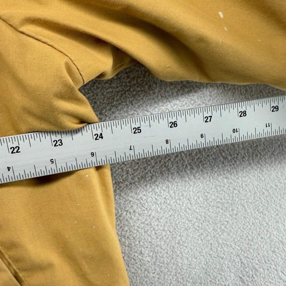 Vintage Nortex Jacket Mens Large Tan Fleece Lined Bomber Dacron Paint Stains 60s - Picture 5 of 10